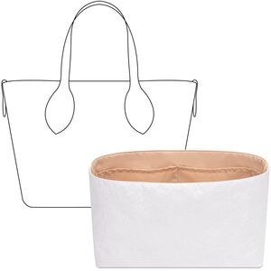 8392 Tote Bag Organizer Insert for LV Neverfull-BB Handbag, Custom Fit